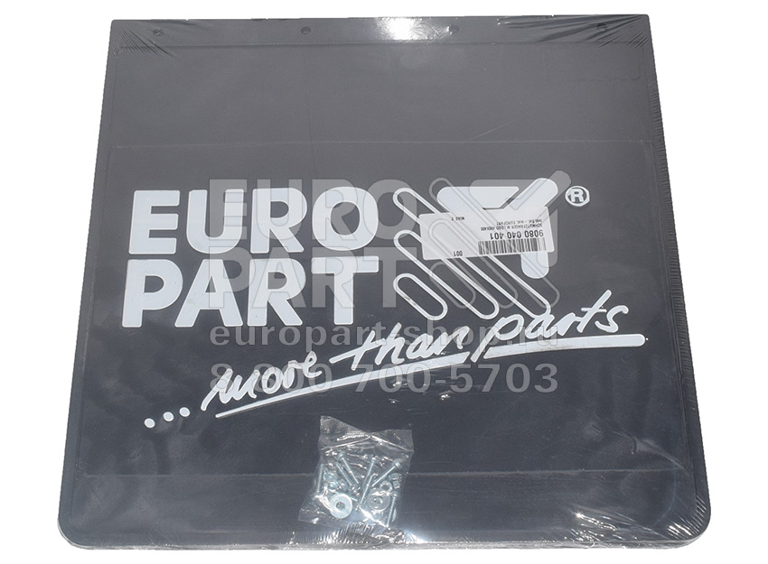 EUROPART / 9080040401 - Mud flap 400x400mm with logo EUROPART