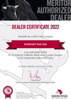 Сертификат дилерства Meritor (Меритор)