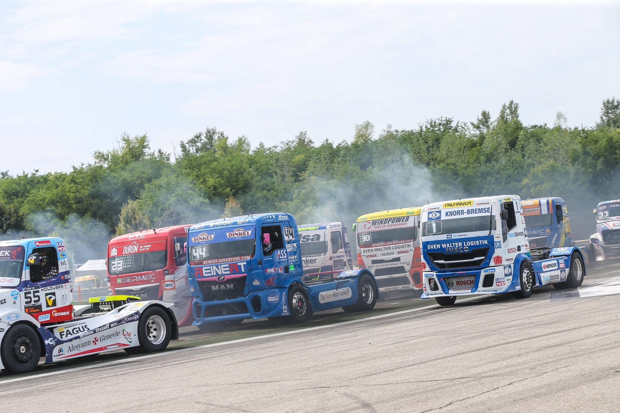 Гонки грузовиков Hungaroring (Венгрия). Фото 1