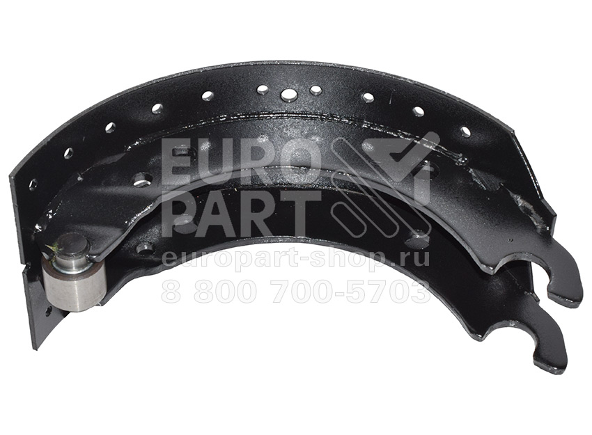 ROSTAR / 180.146170 - Brake shoe without pad with roller 420x180 mm