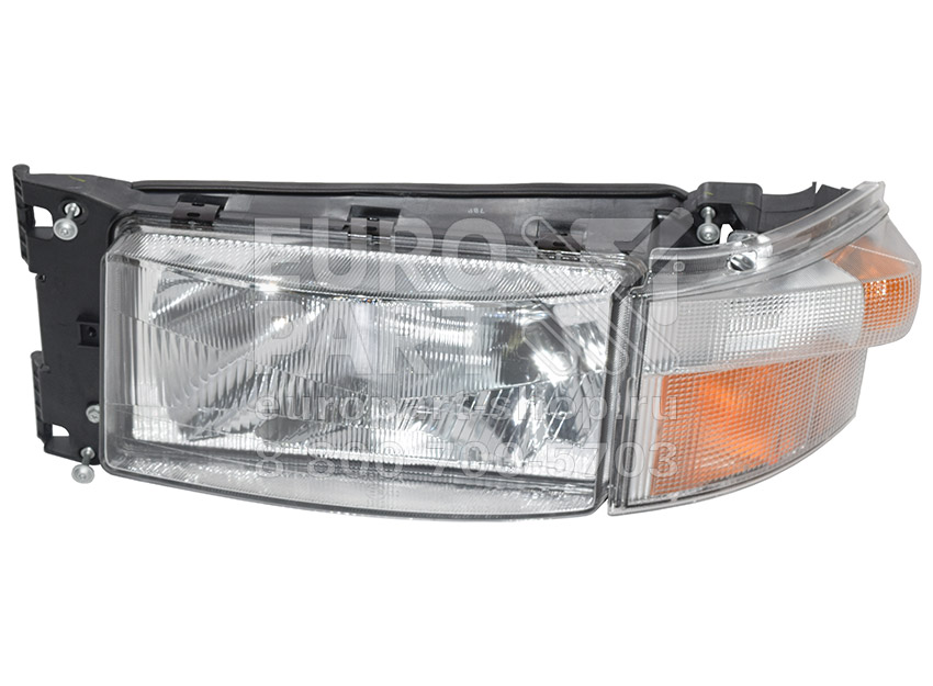 QTC / S4S-701 - Left Headlight with Turn Signal for Scania