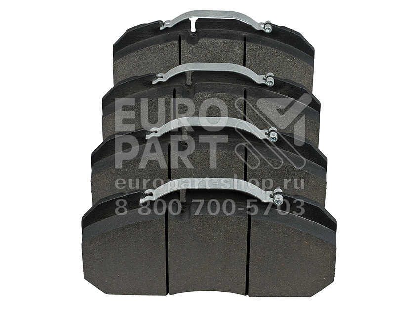 Europart / 2129030009 - колодки тормозные дисковые 249.6x118.4x28.2 Meritor Elsa 1/D3