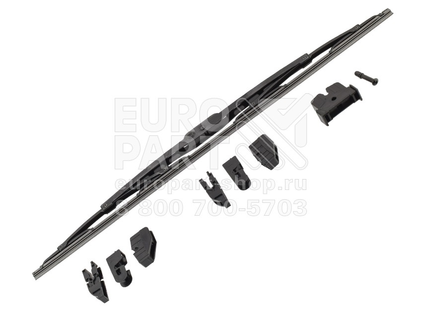 HELLA / 9XW204587241 -  wiper blade with adapters